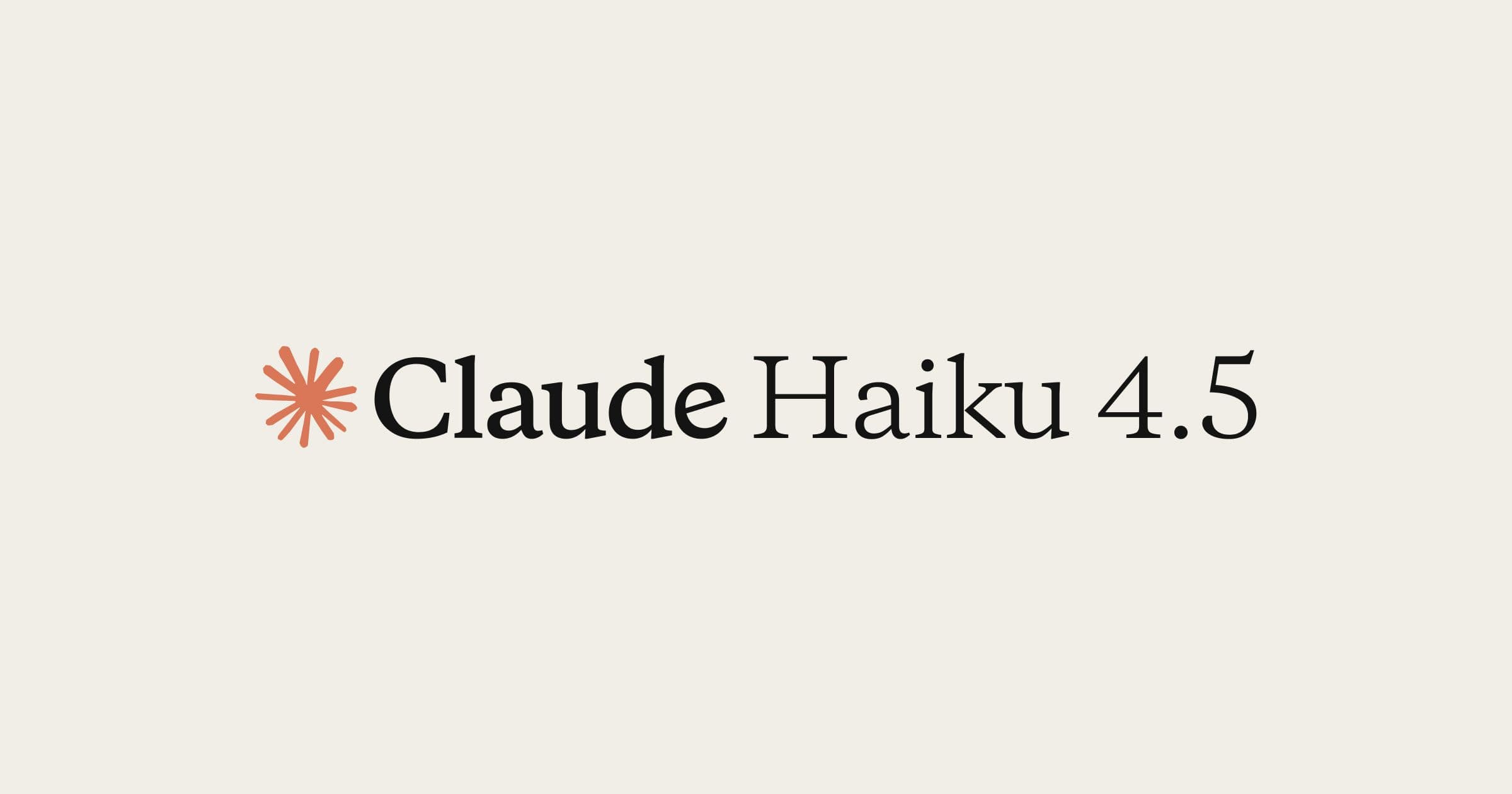 Claude Haiku 4.5 - official image
