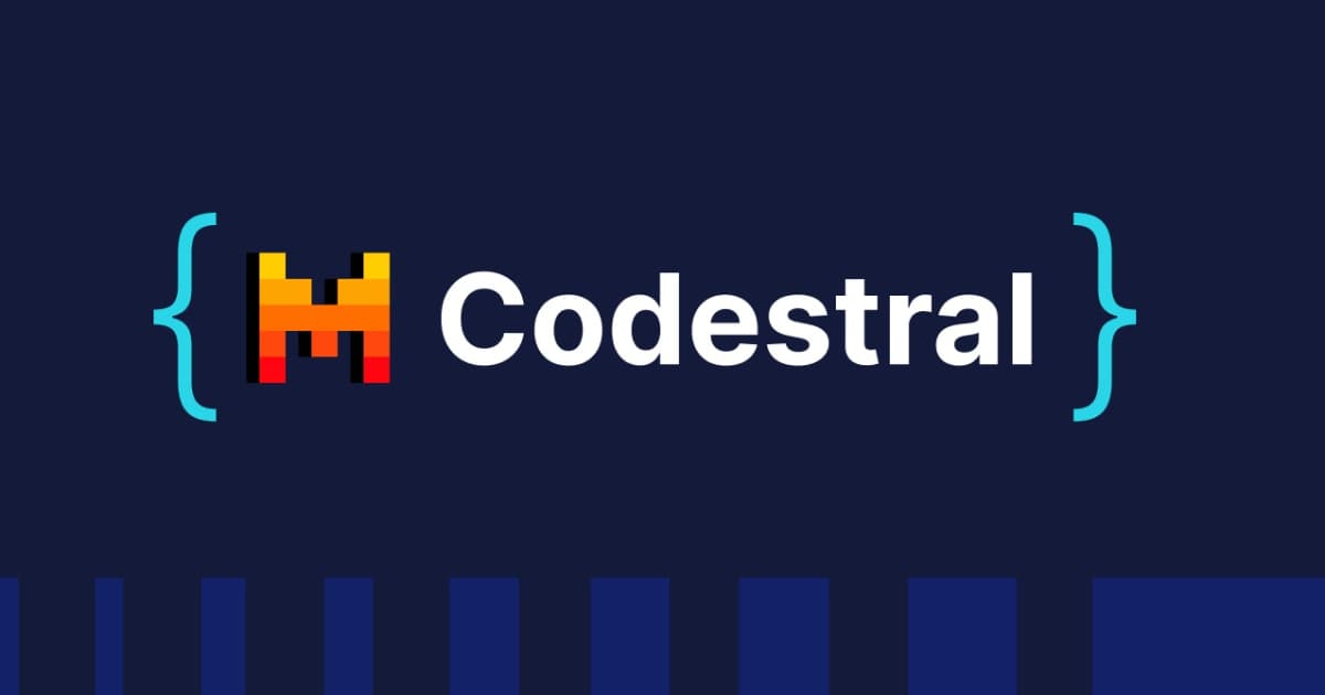 Codestral - official image