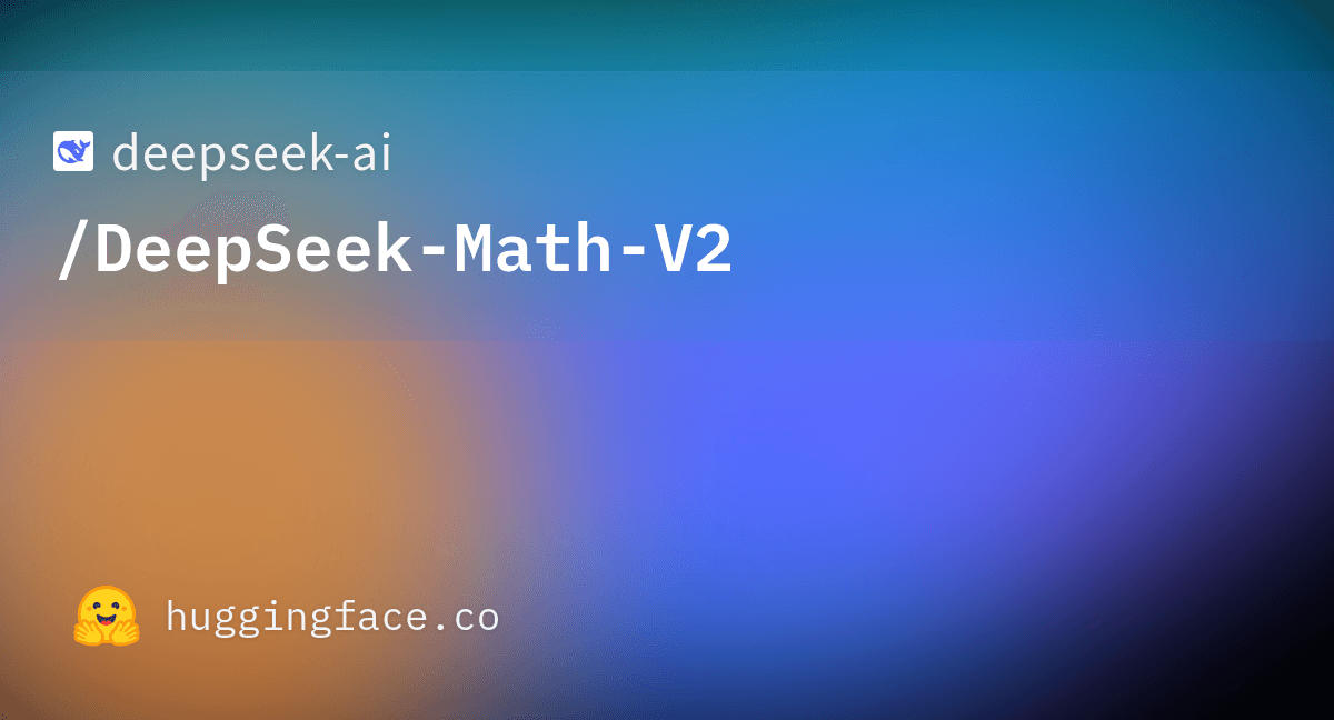 DeepSeekMath-V2 model card