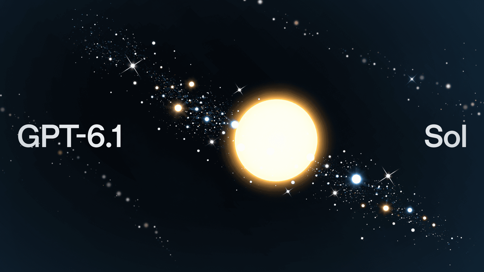 GPT-6.1 Sol official announcement card
