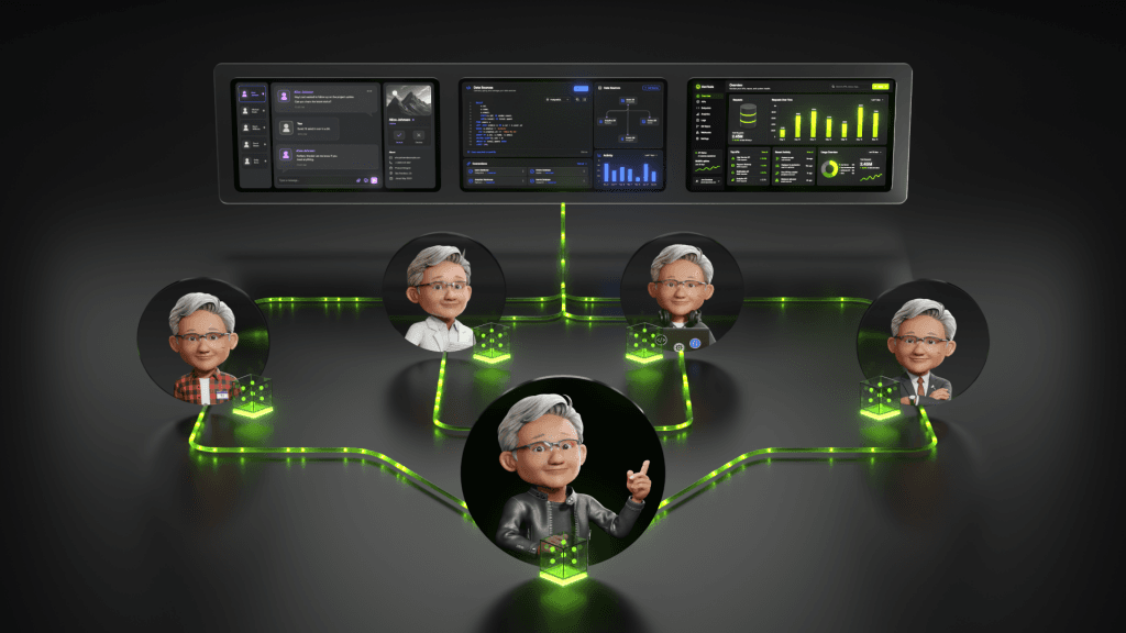 Nemotron 3 Ultra illustration showing the model hybrid architecture