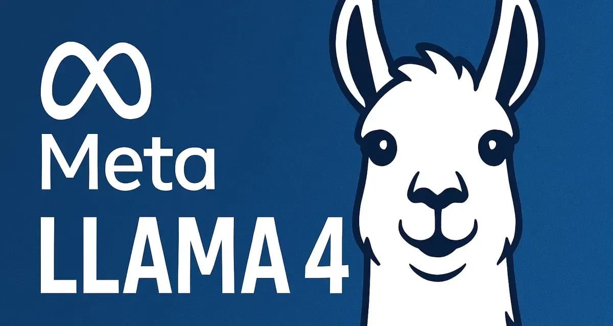 Llama 4 - official image