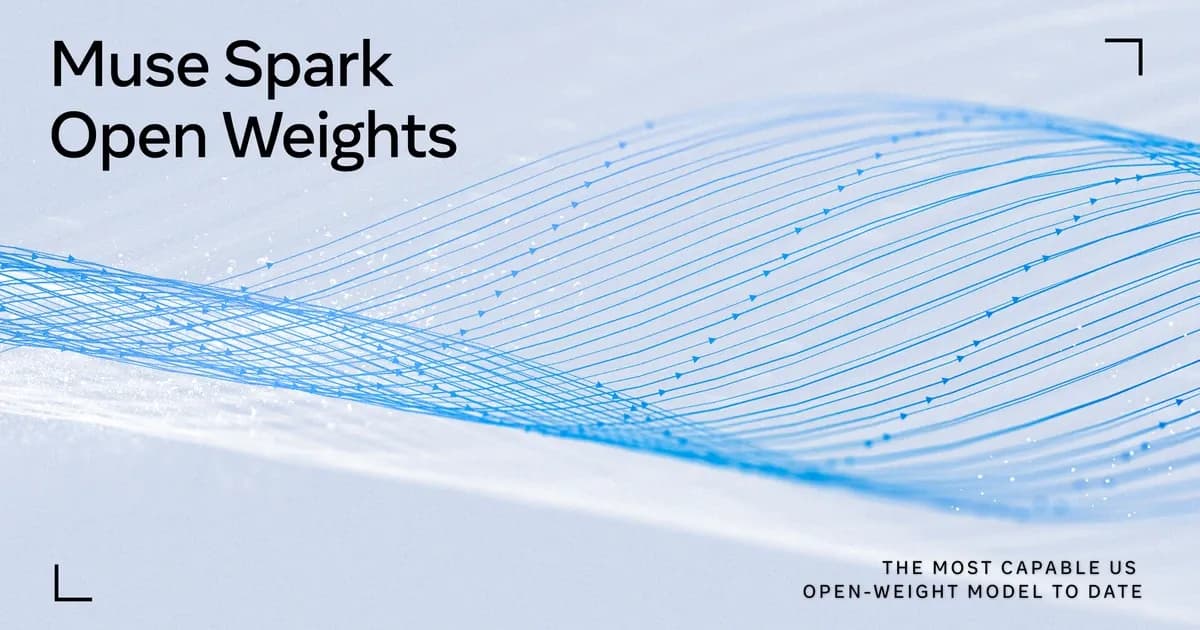 Muse Spark Open — key art (Meta)